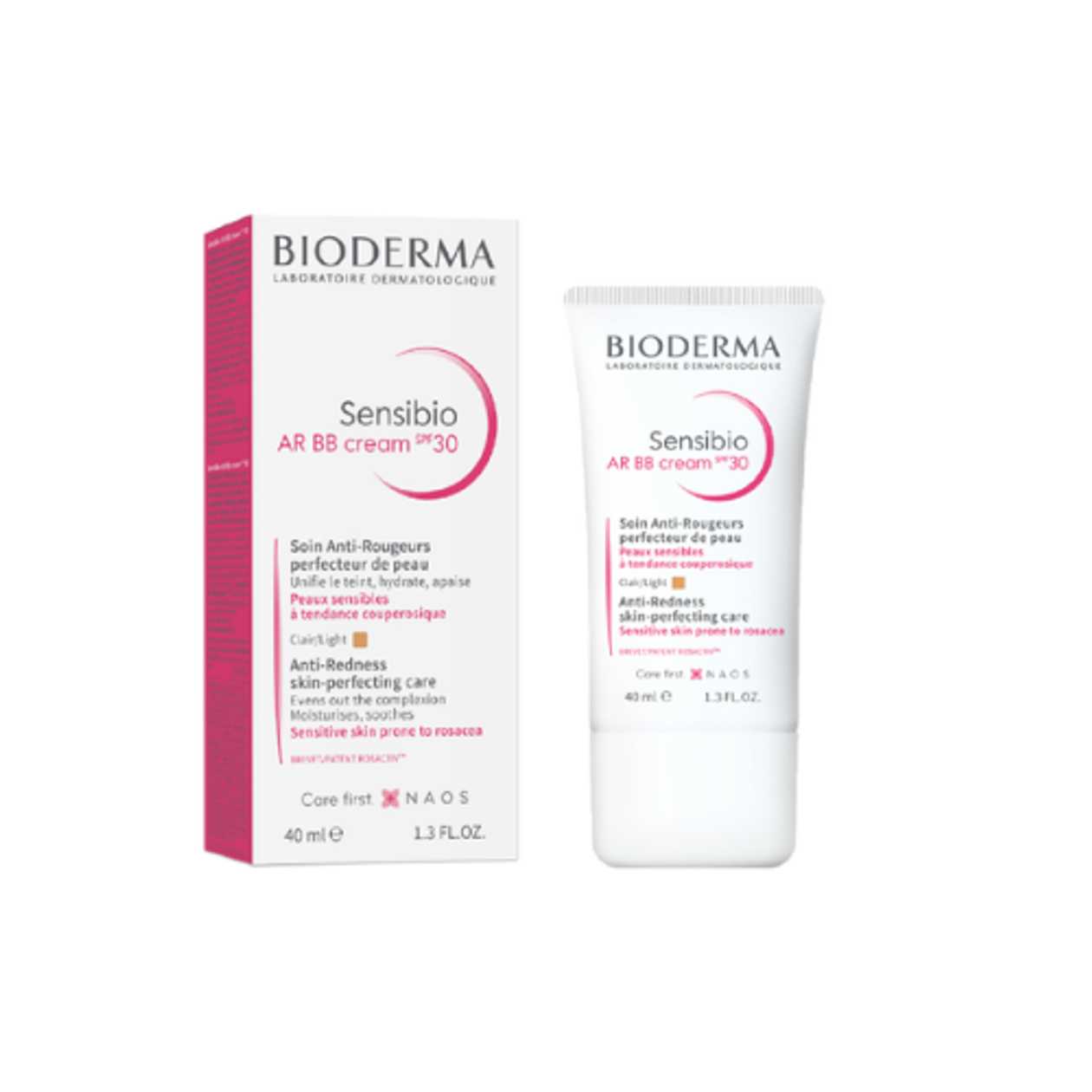 Bioderma - SENSIBIO AR BB Cream Anti-Redness for Sensitive Skin SPF30 40ml 8051/2212/4049
