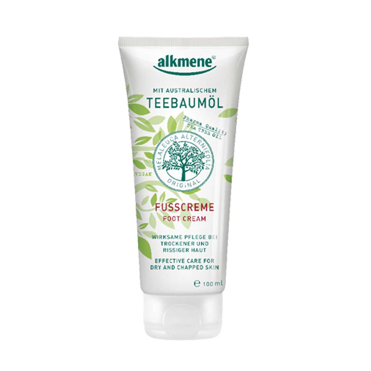 Alkmene - Tea Tree Foot Cream Moisturizing for Dry Skin 100ml 5309/8550/4174