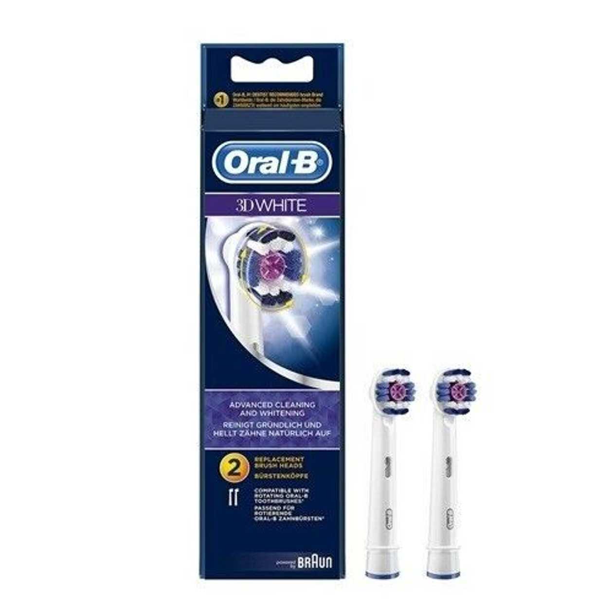Oral-B - Electric Toothbrush Replacement Head 3D White 7149/5721 #2