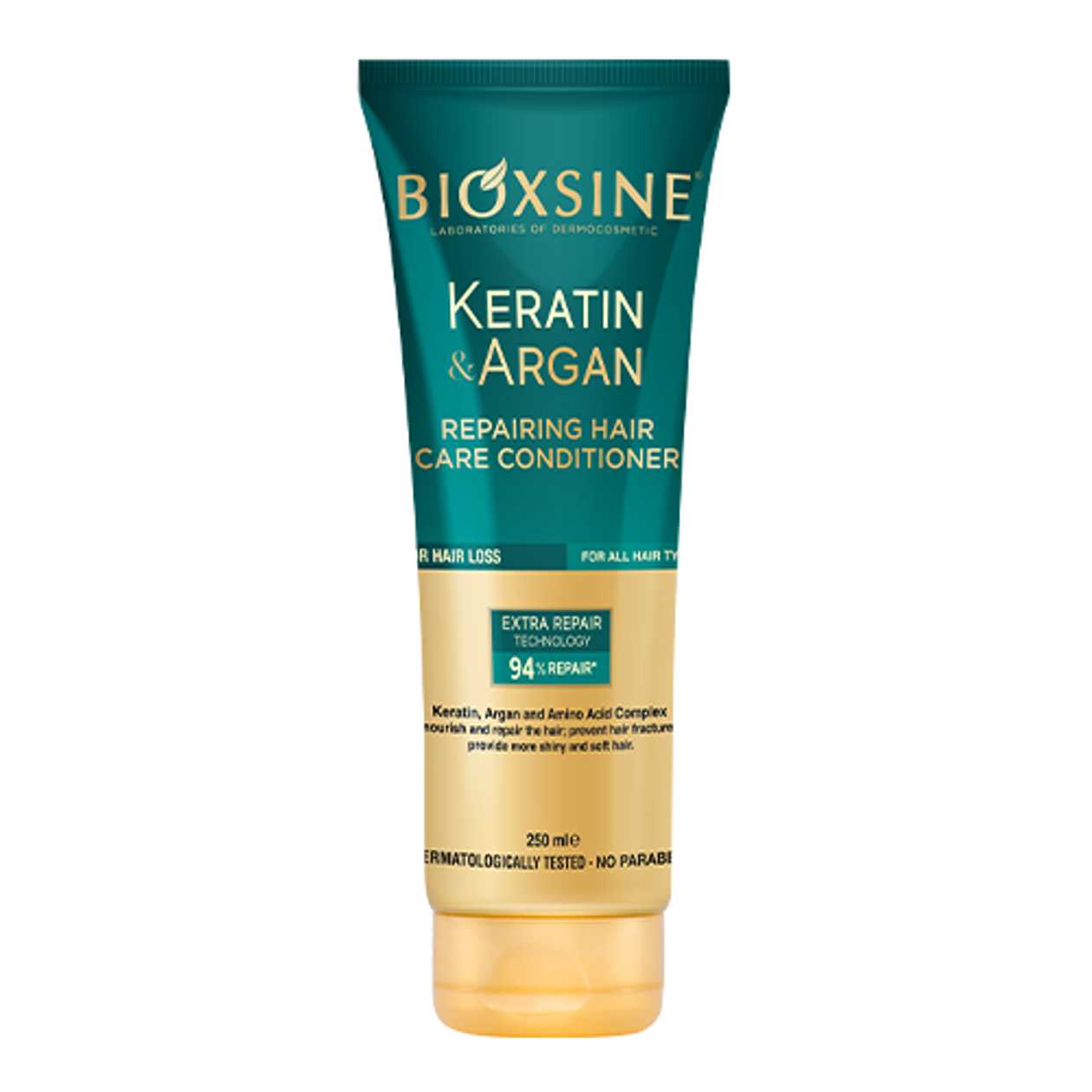 Bioxine - Keratin and Argan Conditioner for Hair Loss Prevention, Restorative for All Hair Types 250ml