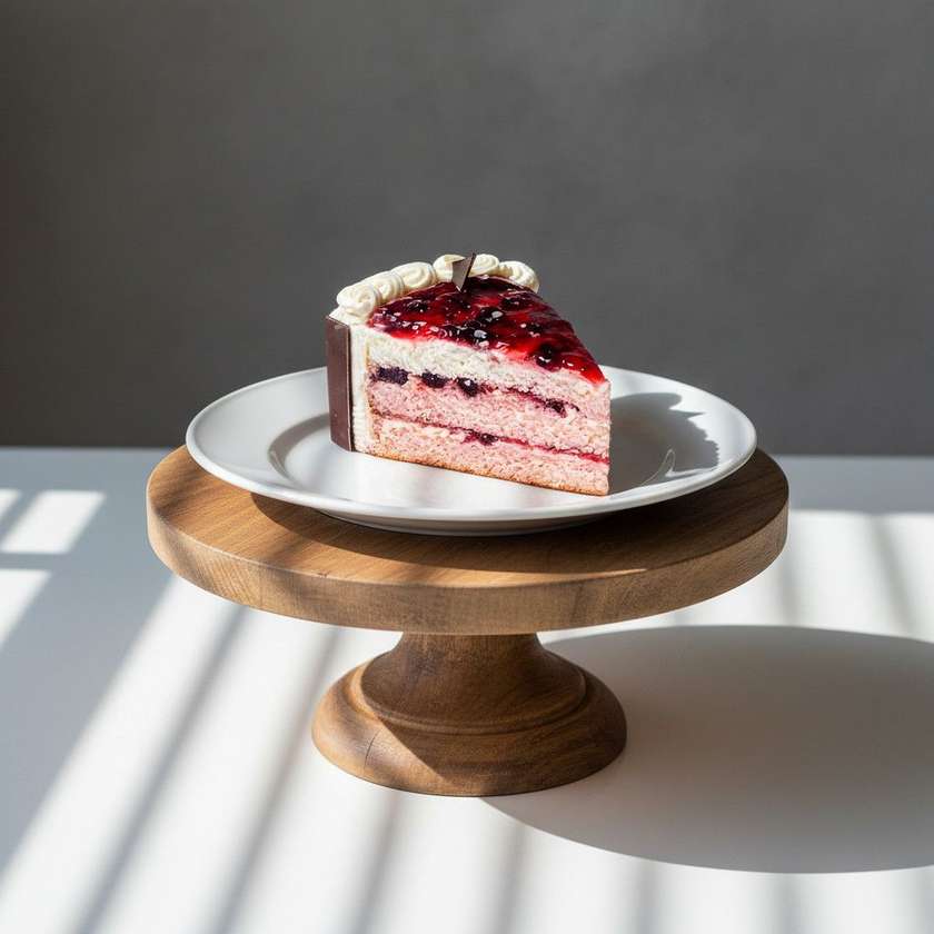 Blueberry Delight slice