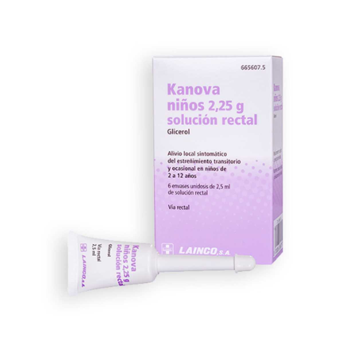 Microenema Kanova Nino /Children/ Rectal Solution 2.25g #6