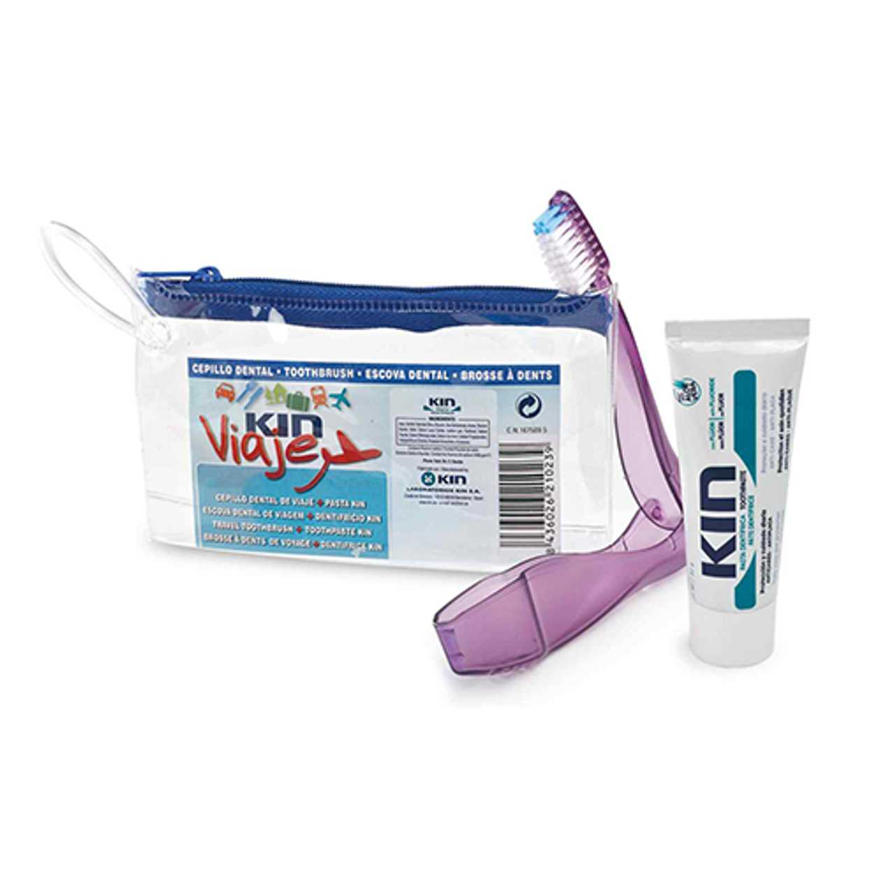 Kini - Travel Set Toothbrush + Aloe Vera Toothpaste 25ml 0107/0239