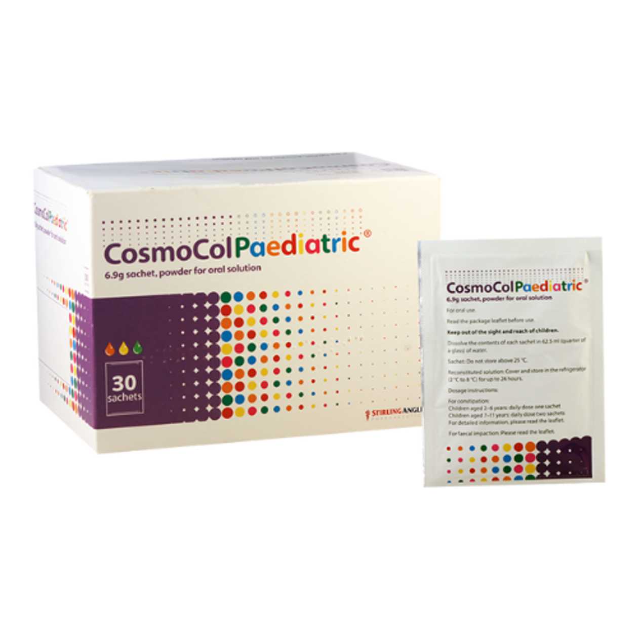 Cosmocol Pediatric Powder for Oral Solution Preparation 6.9 g Pack #30