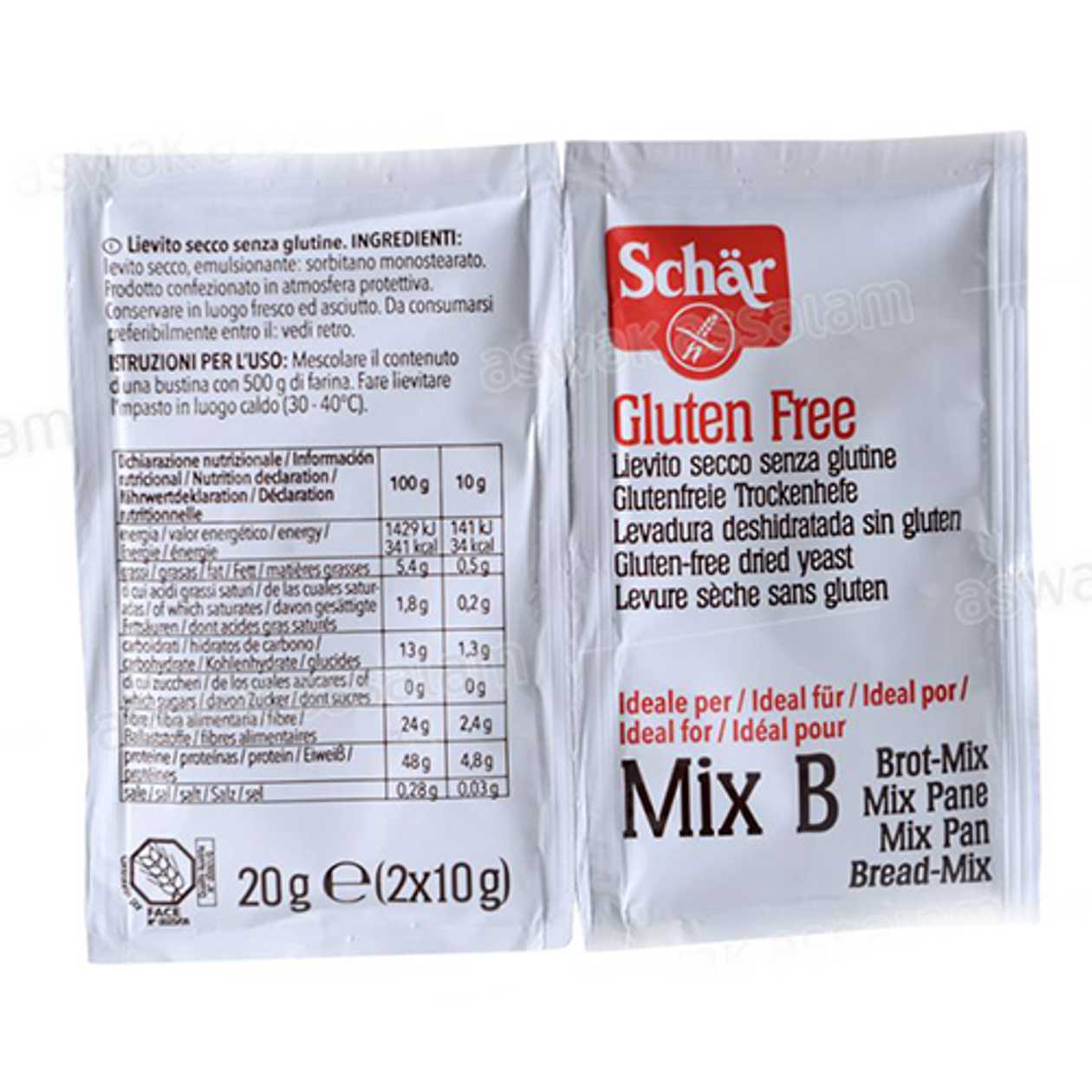 Doctor Shari - Gluten-Free Yeast 2pcs x 10g 5828
