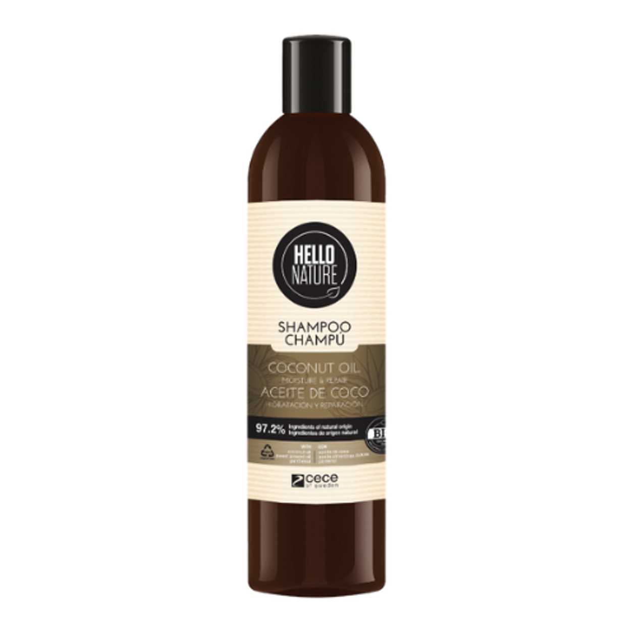 Hello Nature - Coconut Moisturizing and Restorative Shampoo 300ml 5708