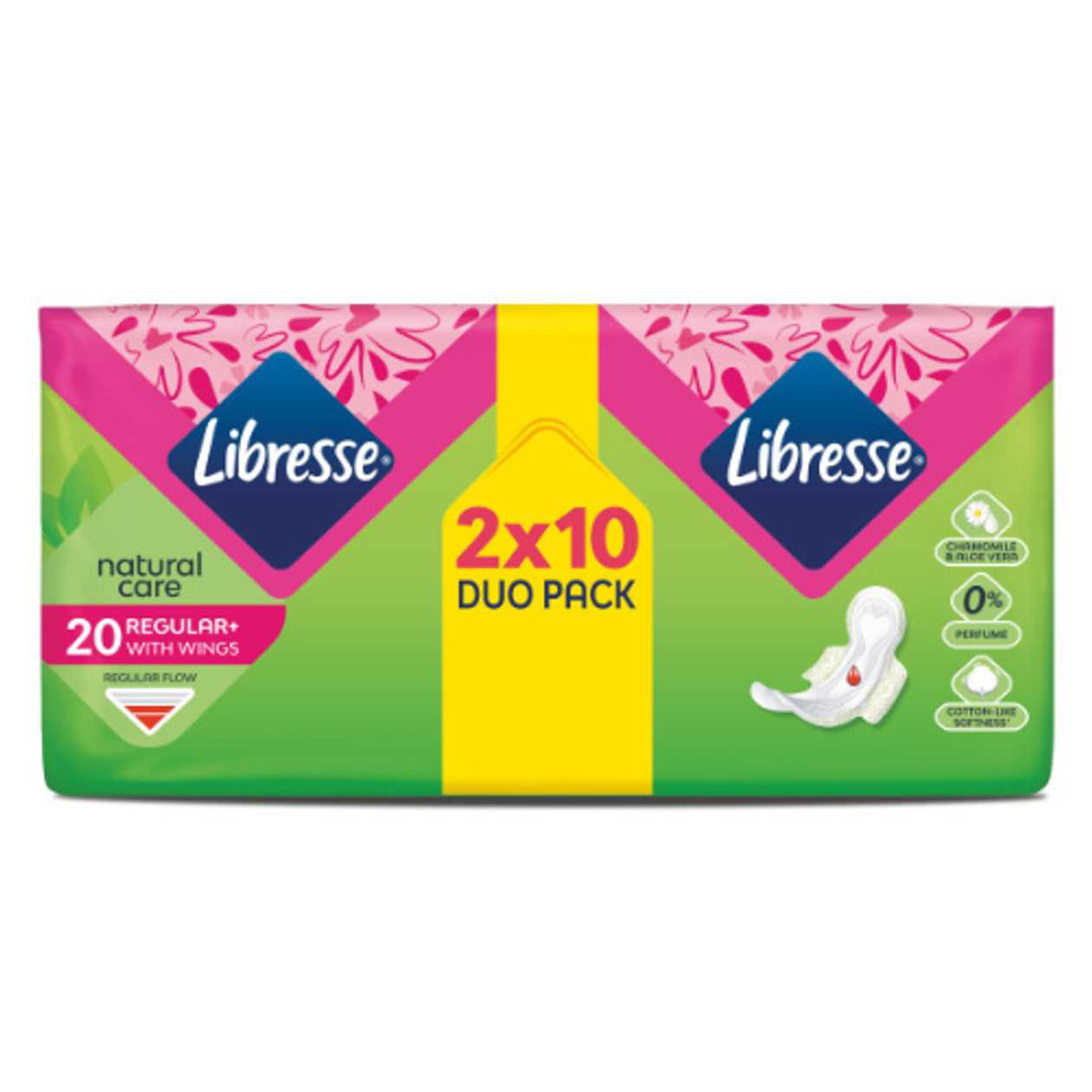 Libresse - Natural Care Ultra Normal Sanitary Pads /4 pcs/ 3720/7613 #20