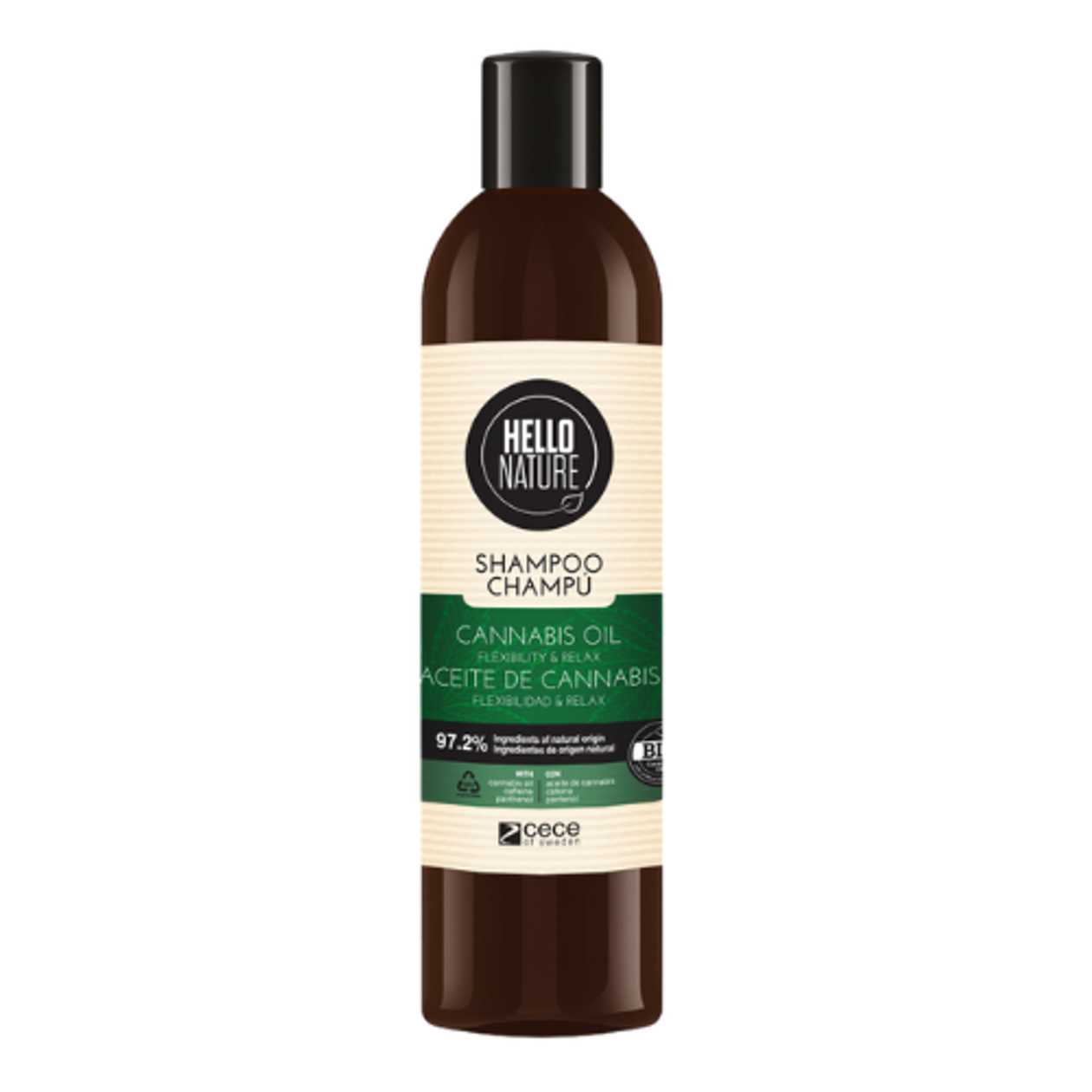 Hello Nature - Hemp Shampoo for Elasticity and Relaxation 300ml 5760