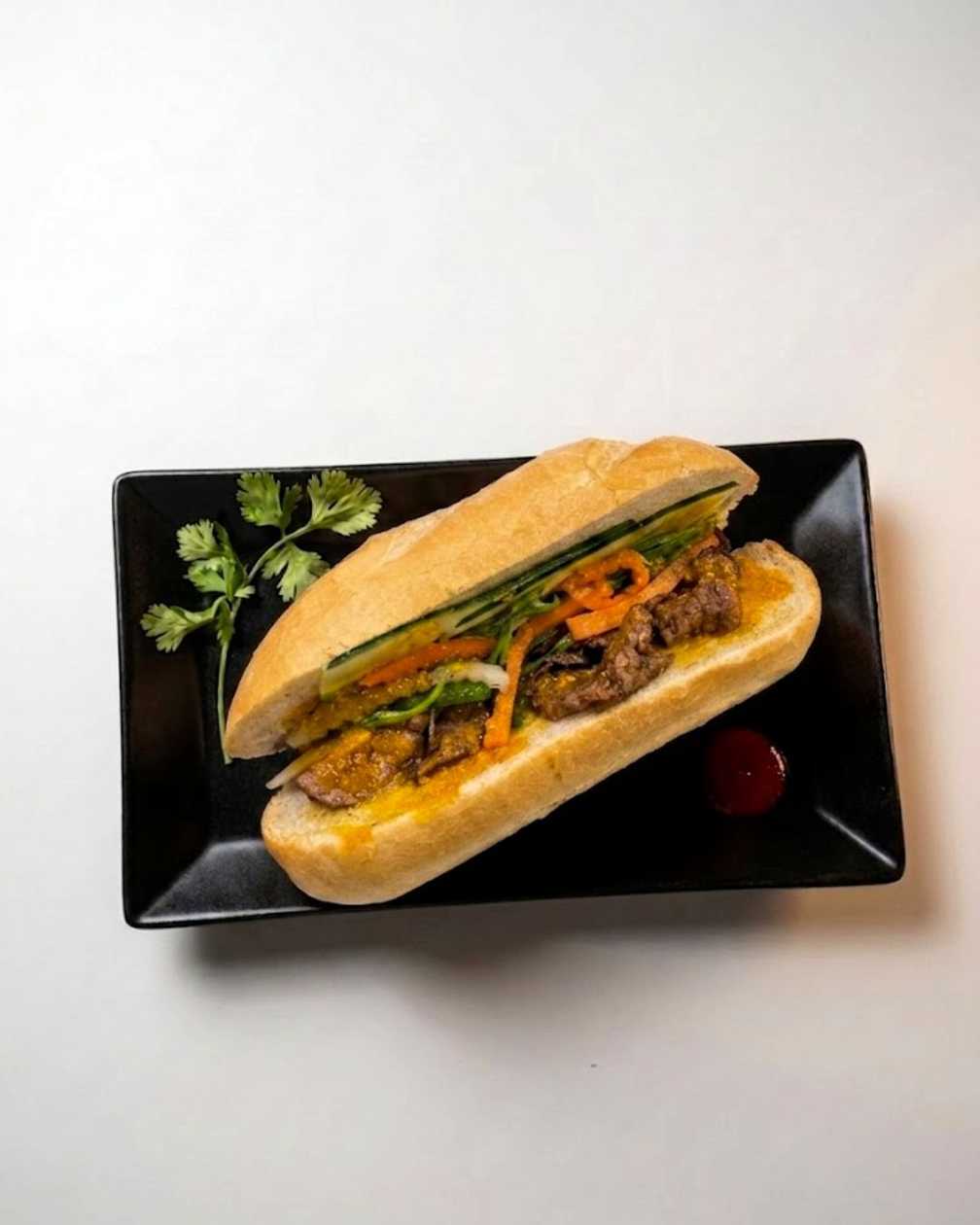 BBQ pork banh mi