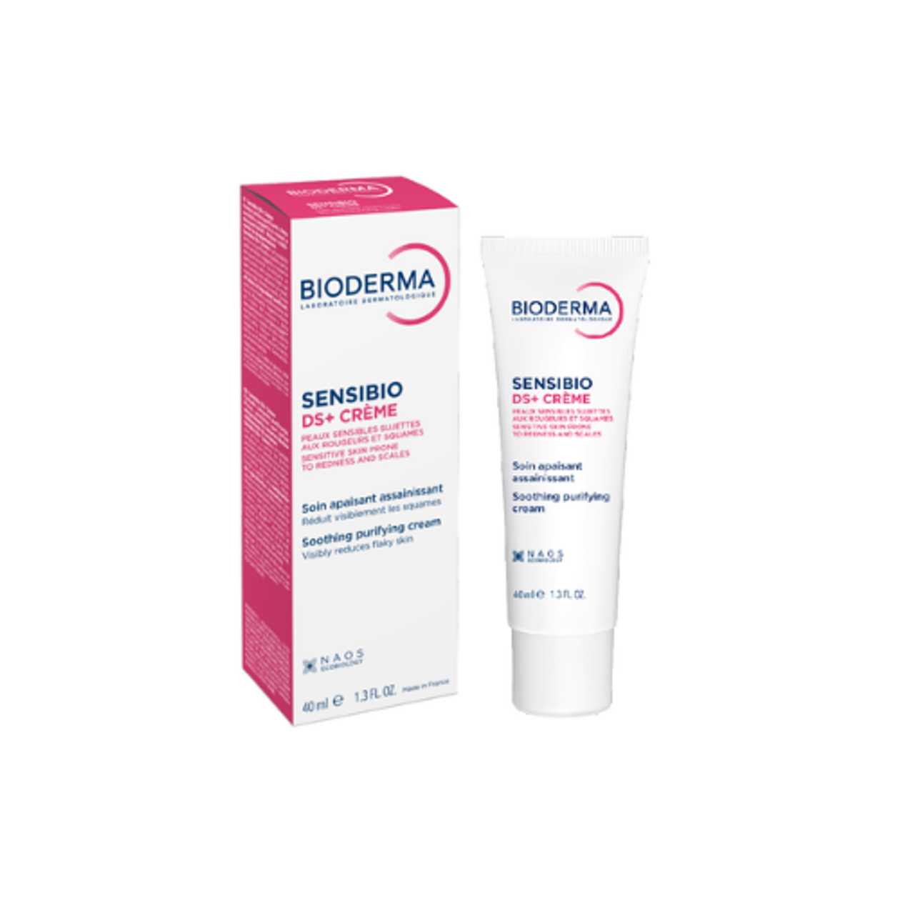 Bioderma - SENSIBIO DS + Soothing Face Cream for Sensitive and Redness-Prone Skin 40ml 0470