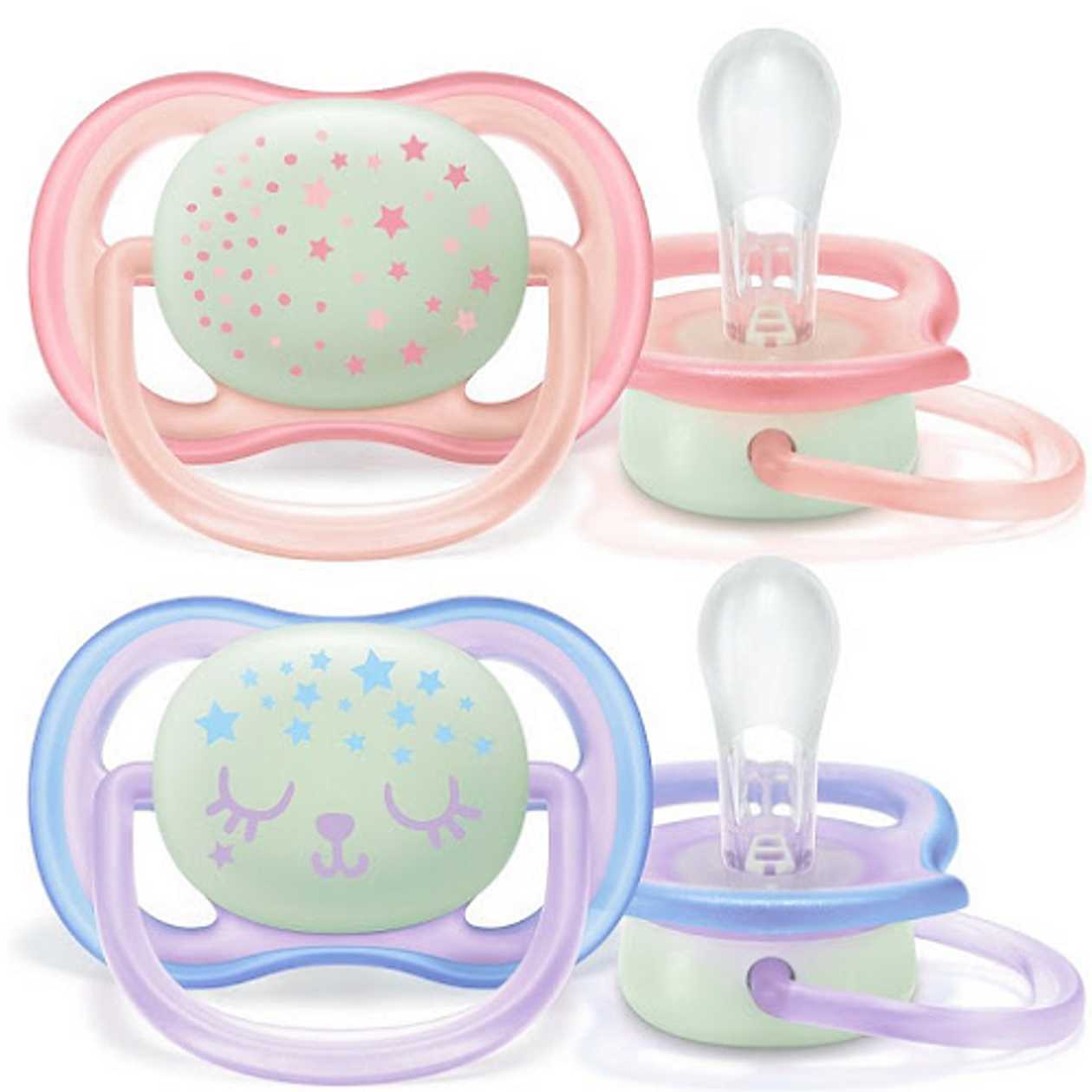 Avent - Soother "Ultra Air" Night /0-6 months/ 1761 376/12 #2
