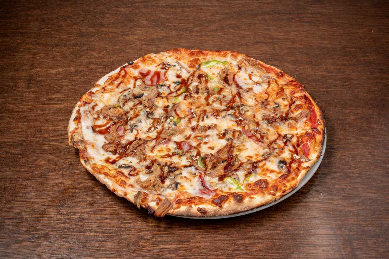 BBQ Pulled Pork Special Pizza