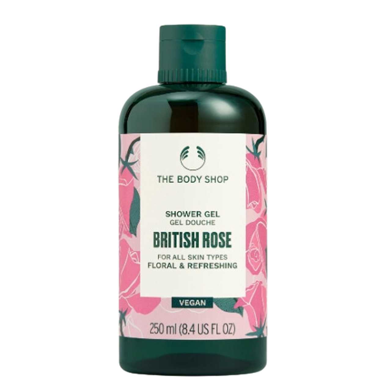 The Body Shop - British Rose Shower Gel 250ml 97521/23574