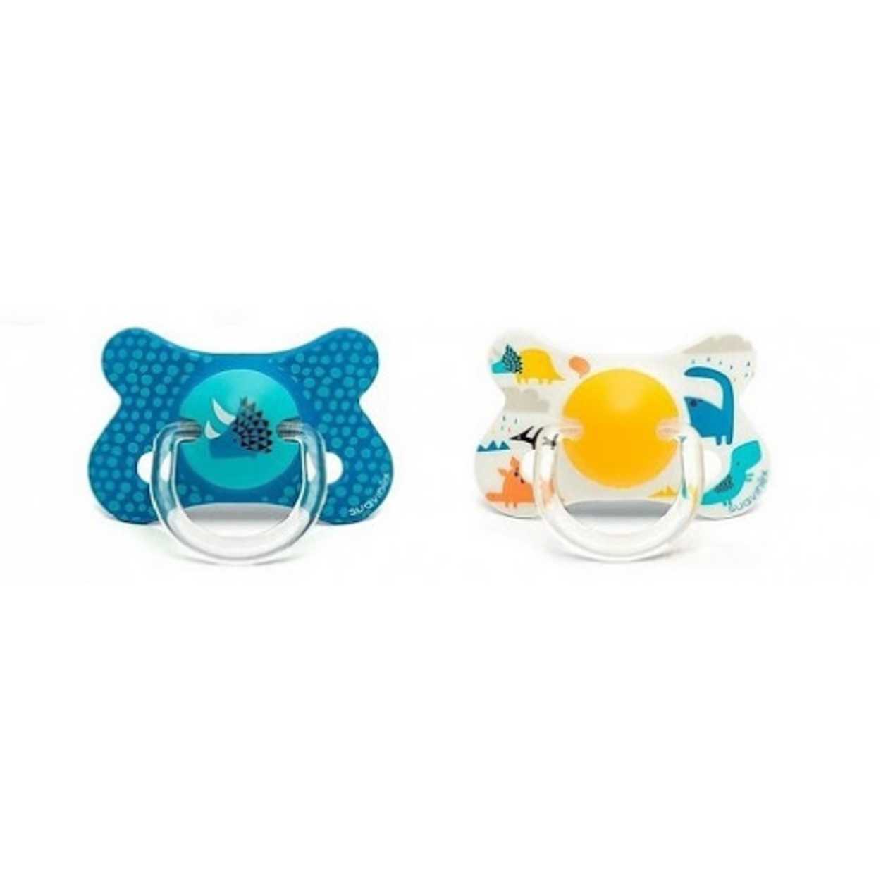 Suavinex - Anatomical Blue Silicone Teether /18m+/ 0236 #2