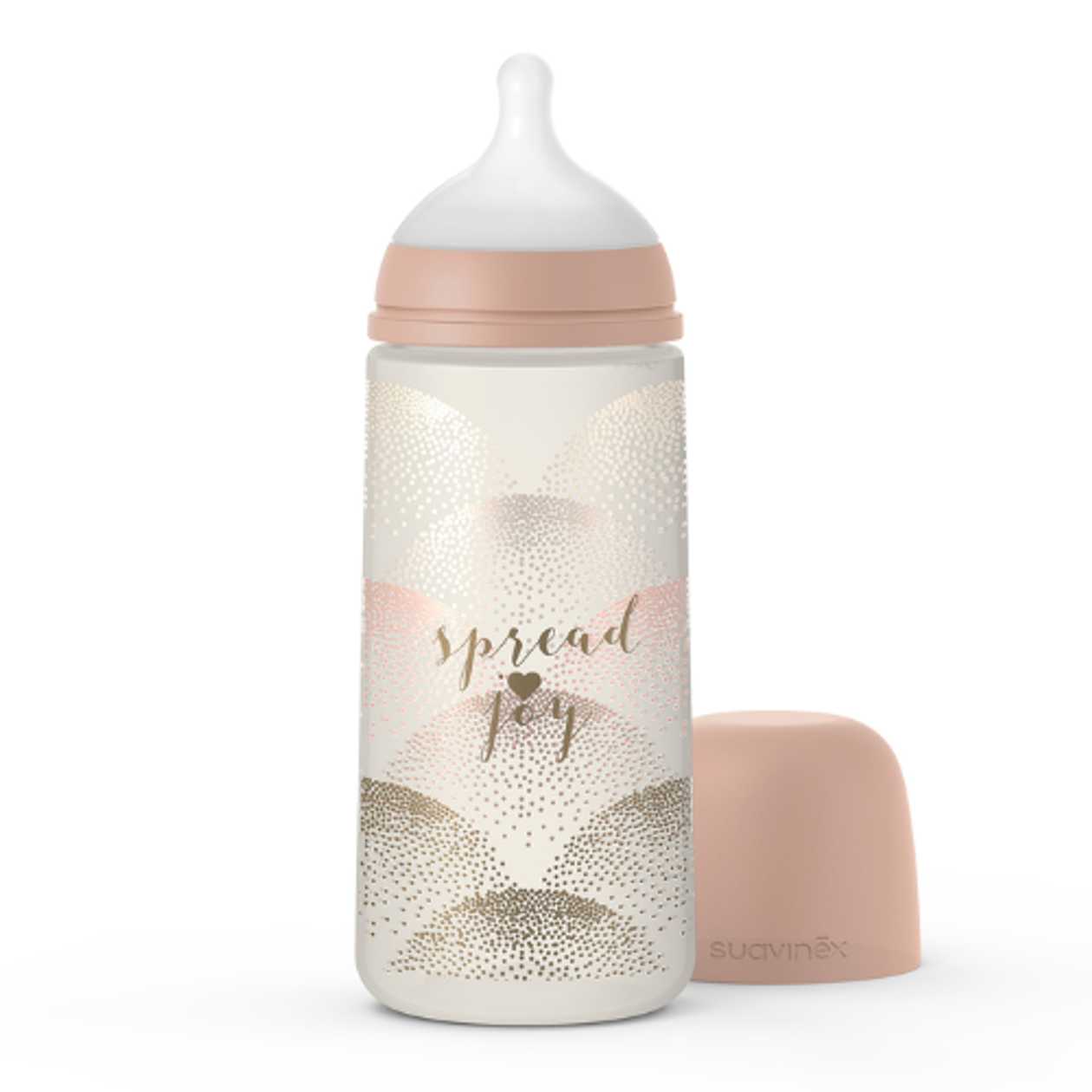 Suavinex - Silicone Feeding Bottle MEMORY /6m+/ 360ml 7085