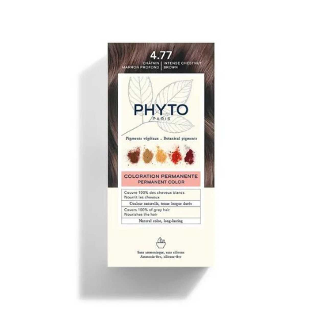 Phito - Color Hair Dye N4.77 Chestnut Brown 9676/0967/2563