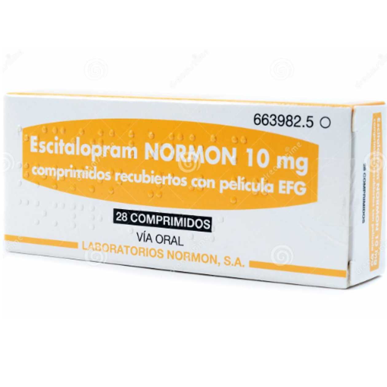 Escitalopram Normon Tablets 10mg #28