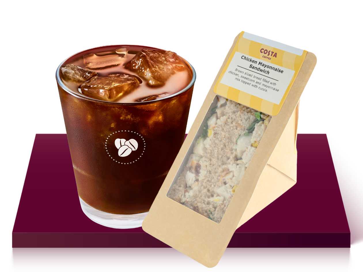 Cold Brew + Sandwich Combo