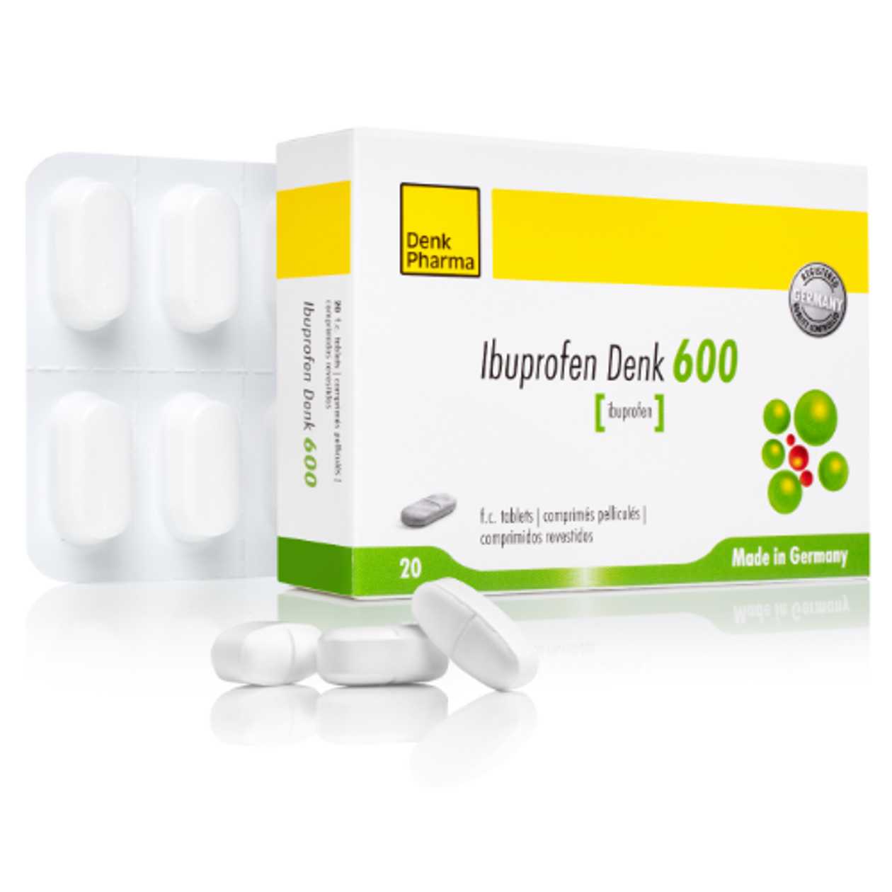 Ibuprofen Denk 600mg Tablets #20