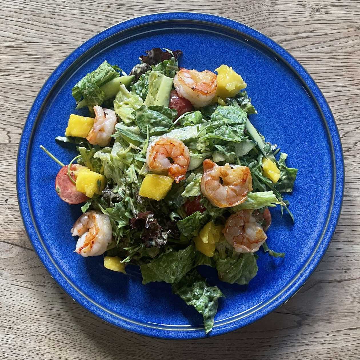 INSALATA CON GAMBERI