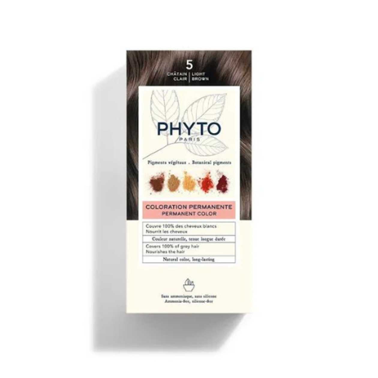 Phito - Color Hair Dye N5 Light Brown 9843/0984/2587