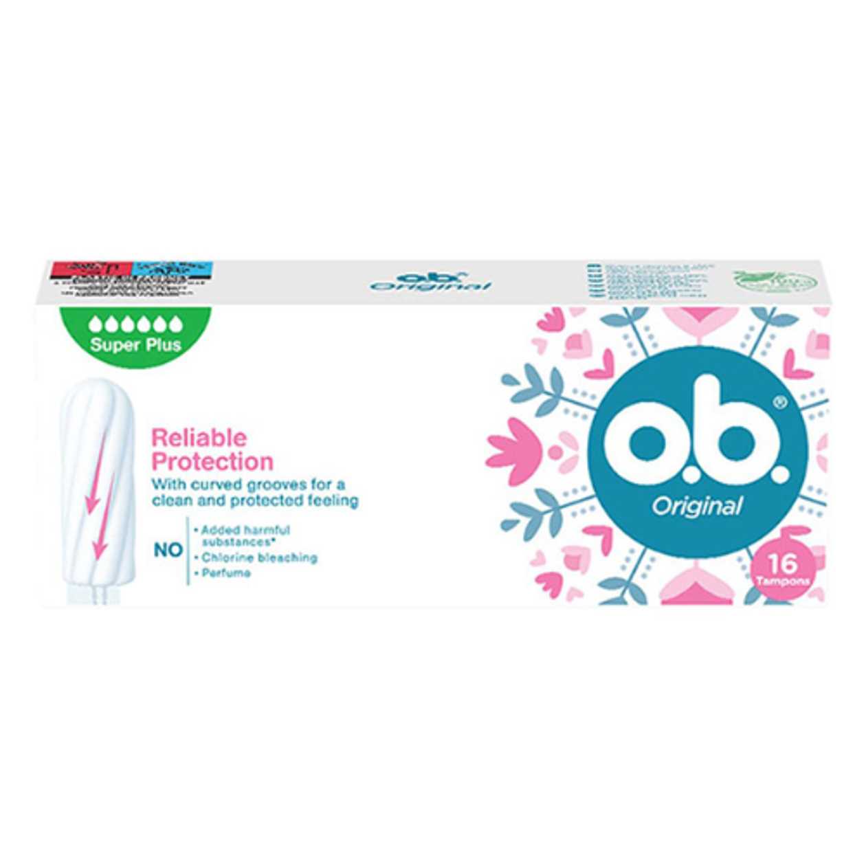 Obi - Super Plus Original Tampons /6 pcs/ 9356/1410/0196 #16