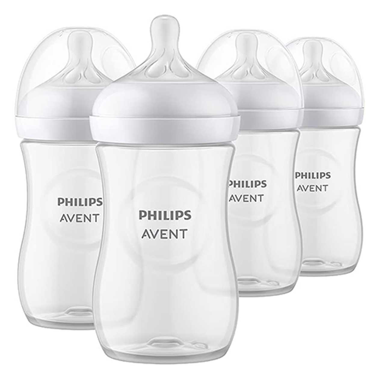 Avent - "Natural" Plastic Bottle, /1 Month+/ 260ml 9639