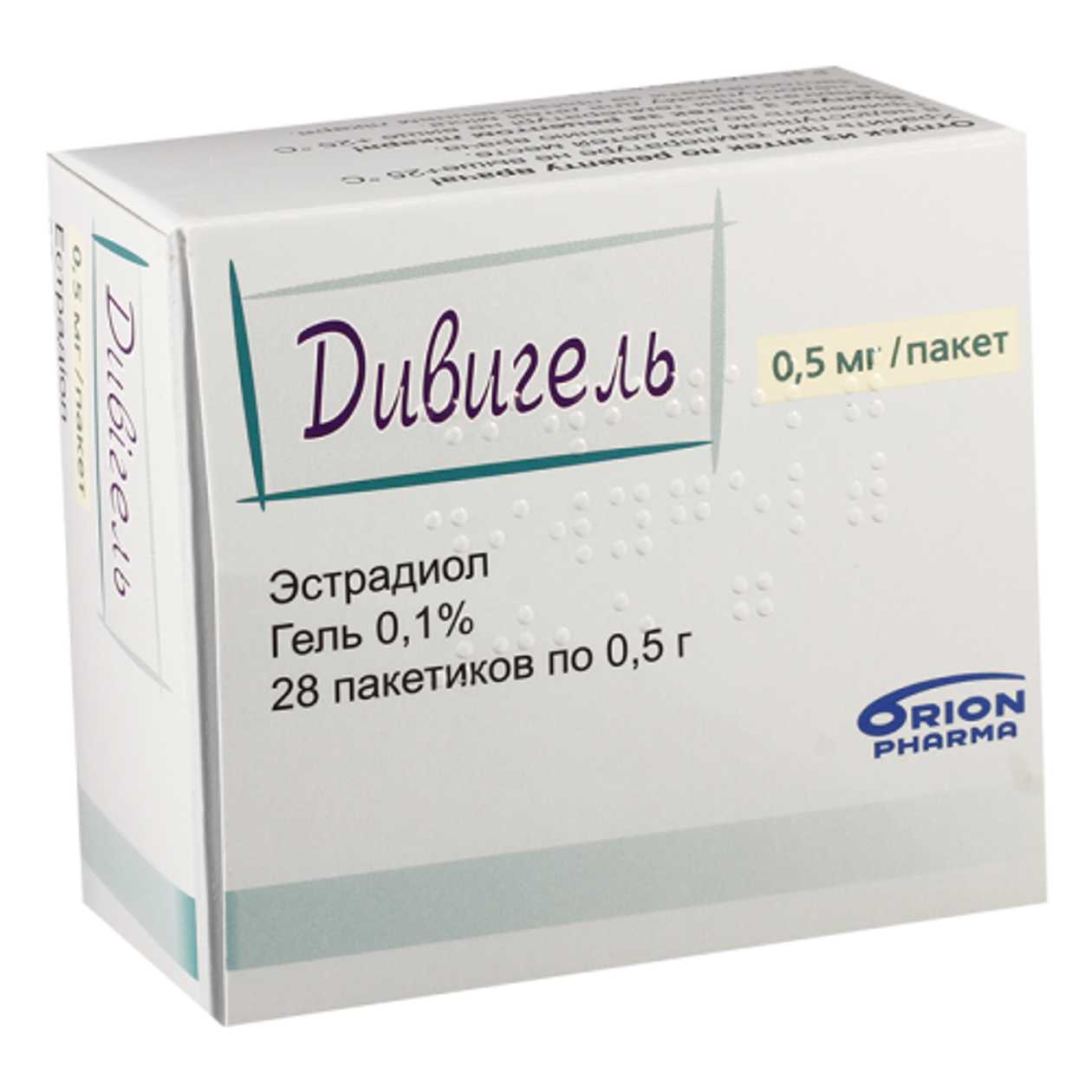 Divigel Gel 0.1% 0.5g Packet #28