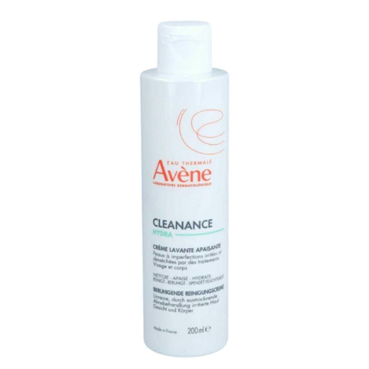 Avene - Cleanance Hydra Skin Soothing Cleansing Cream (Wash) 200ml 0921/0476