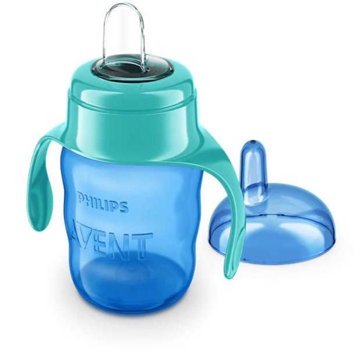 Avent - Flexible Nipple Cup, Blue /6m+/ 200ml 551/05/4371