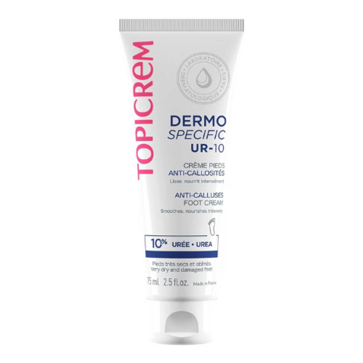 Topicreme - S.O.S. Urea - 10 Foot Cream Restorative/Nourishing 75ml 2316