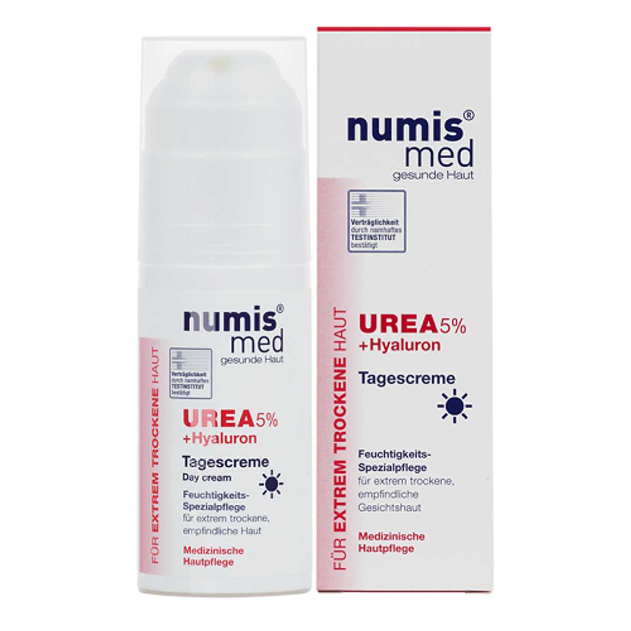 Numis Med - Urea Face Cream with Hyaluronic Acid Day 5% 50ml