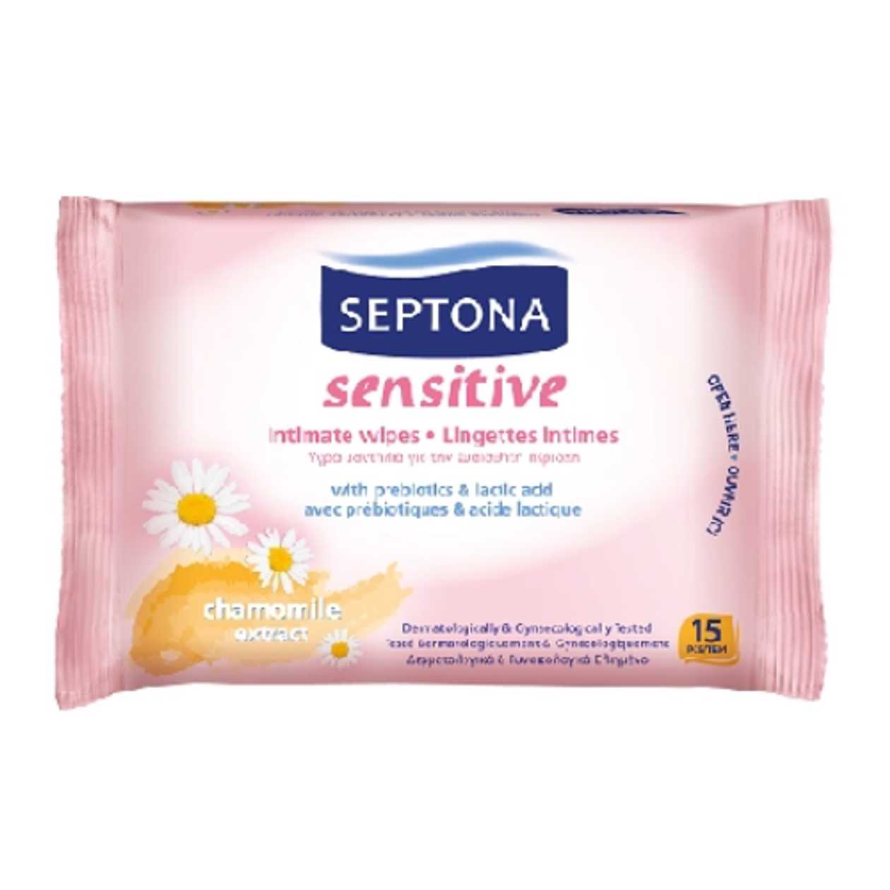 Septona - Intimate Hygiene Wet Wipes for Sensitive Skin 15001/0018-4301 #15