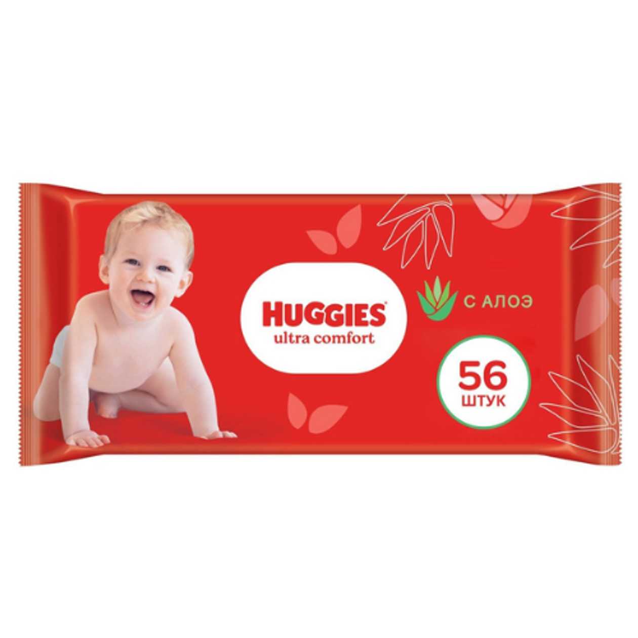 Huggies Ultra Comfort - Aloe Baby Wipes 4295/1127/0950 #56