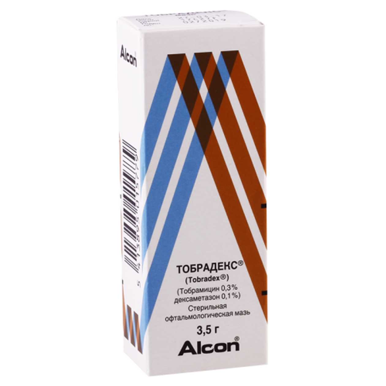 Tobradex Eye Ointment (3mg + 1mg) / 1g 3.5g Tube #1
