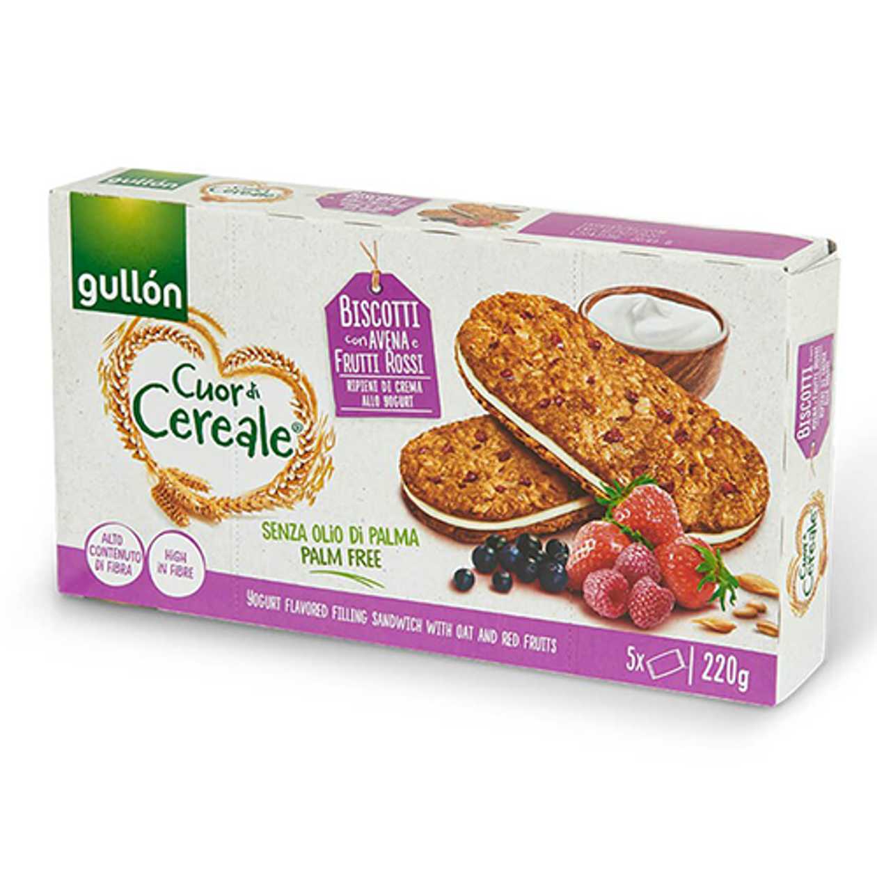Guloni - Cookie with Yogurt and Fruit 220g 2887