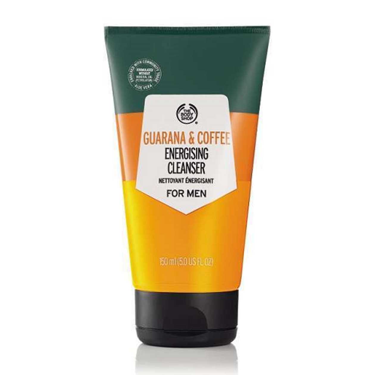 The Body Shop - Men's Energizing Face Wash Gel with Guarana and Coffee 150ml 97252/95778