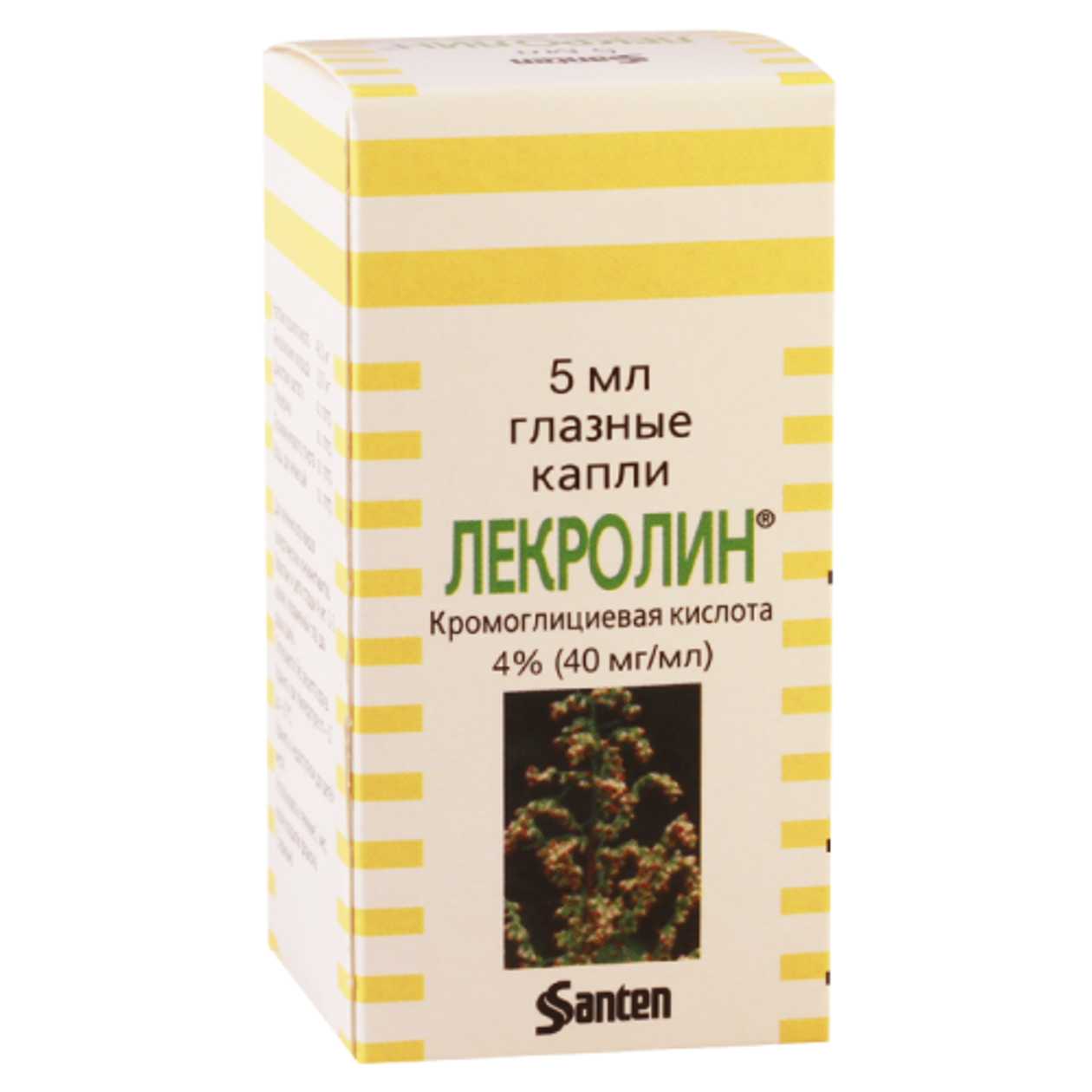 Lecrolin Eye Drops 4% 5ml Bottle #1