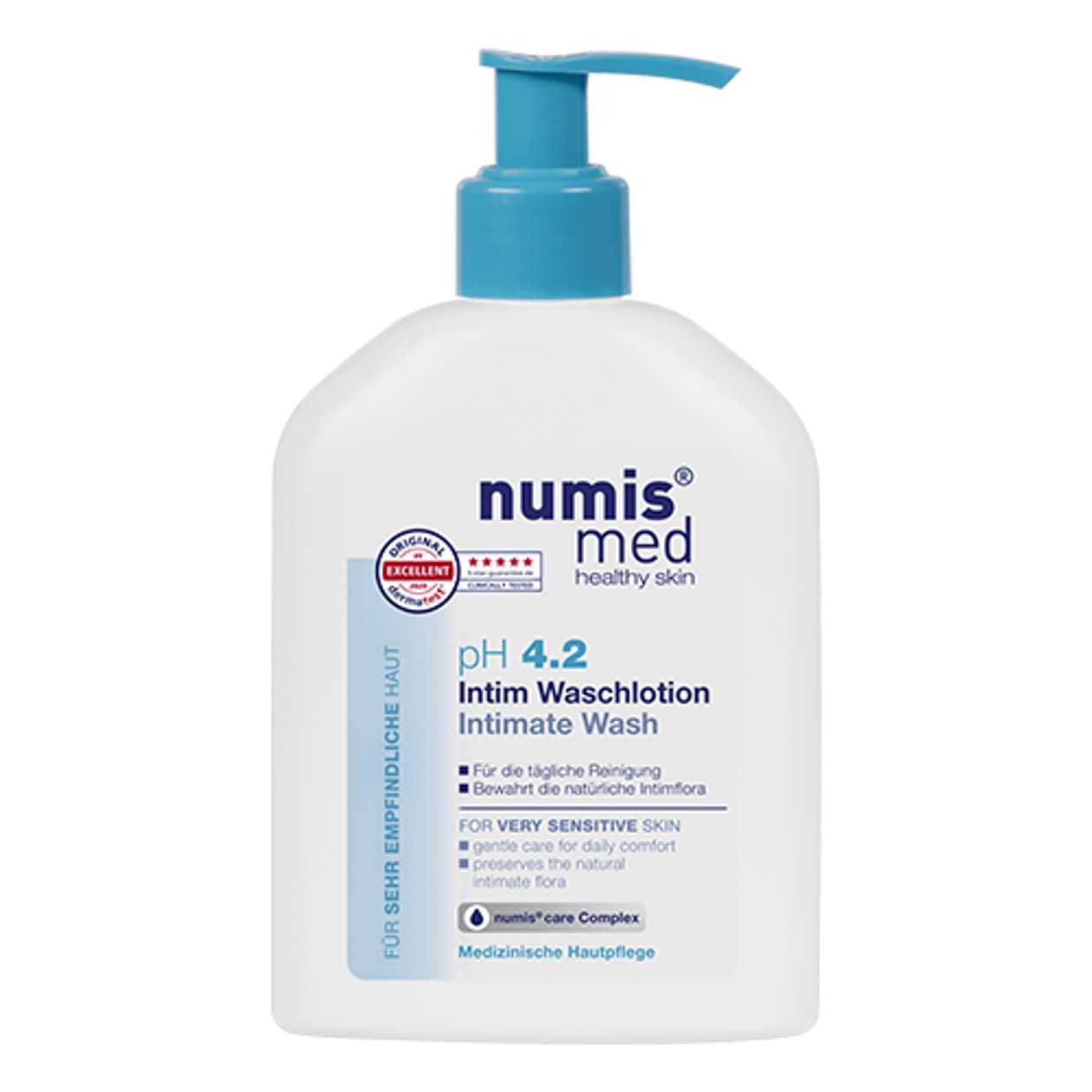Numis Med - pH 4.2 Gel for Intimate Hygiene for Sensitive Skin 200ml 1212/9243/9743-3090