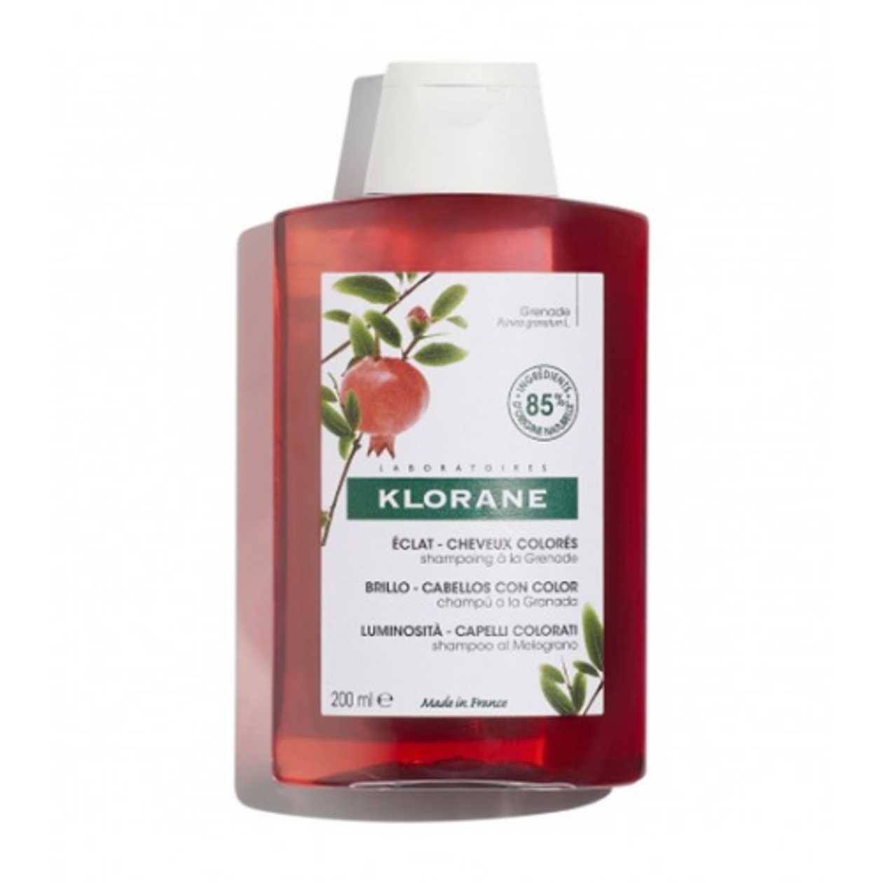 Klorane - Pomegranate Shampoo for Colored Hair 200ml 6954/3560