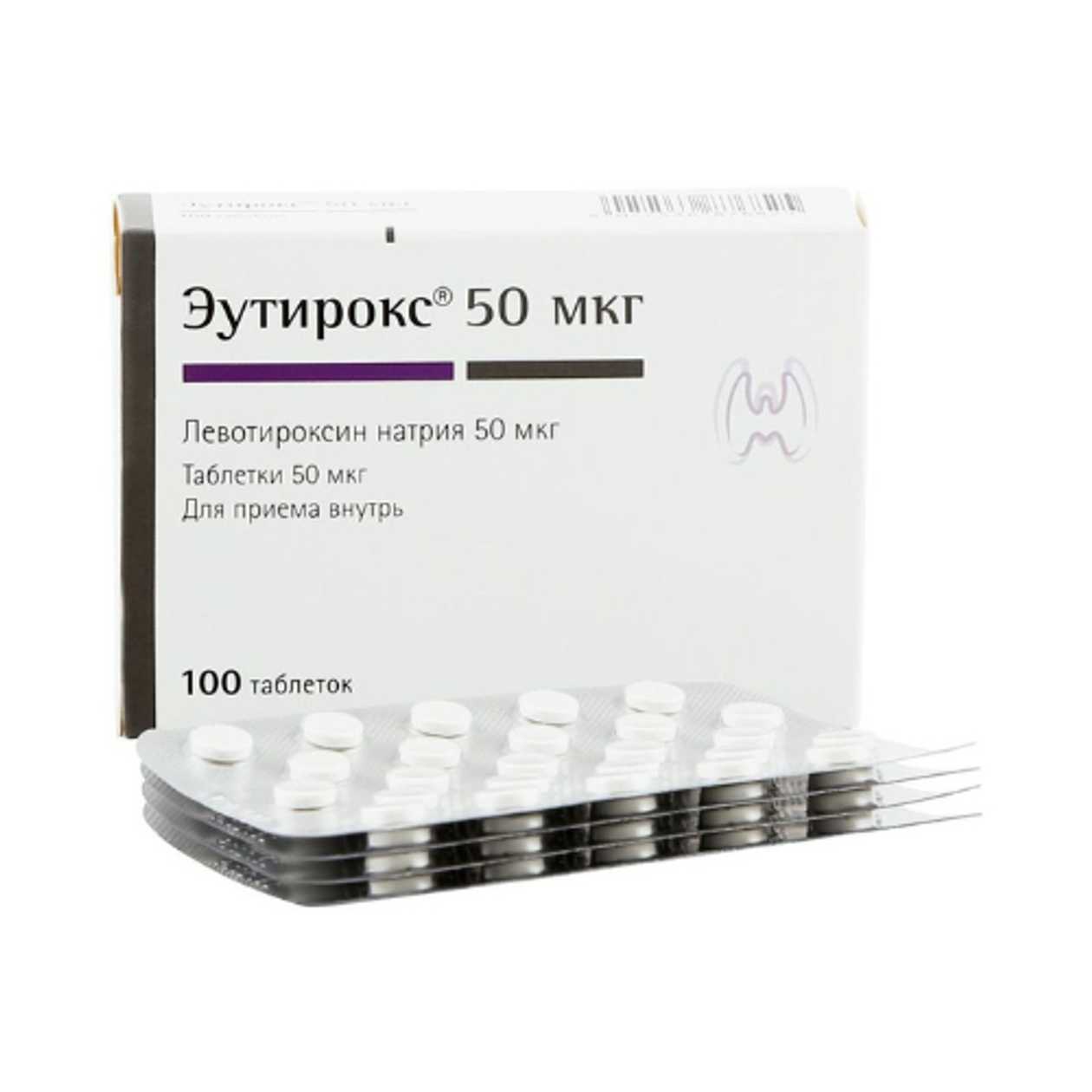 Eutirox Tablet 50 mcg #100