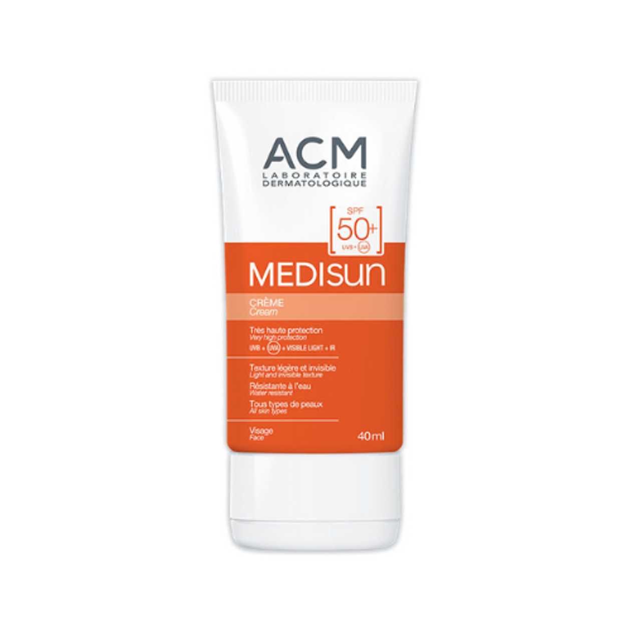 Isispharma - ACM Medisani Transparent Sunscreen Face Cream SPF50+ 40ml 3619