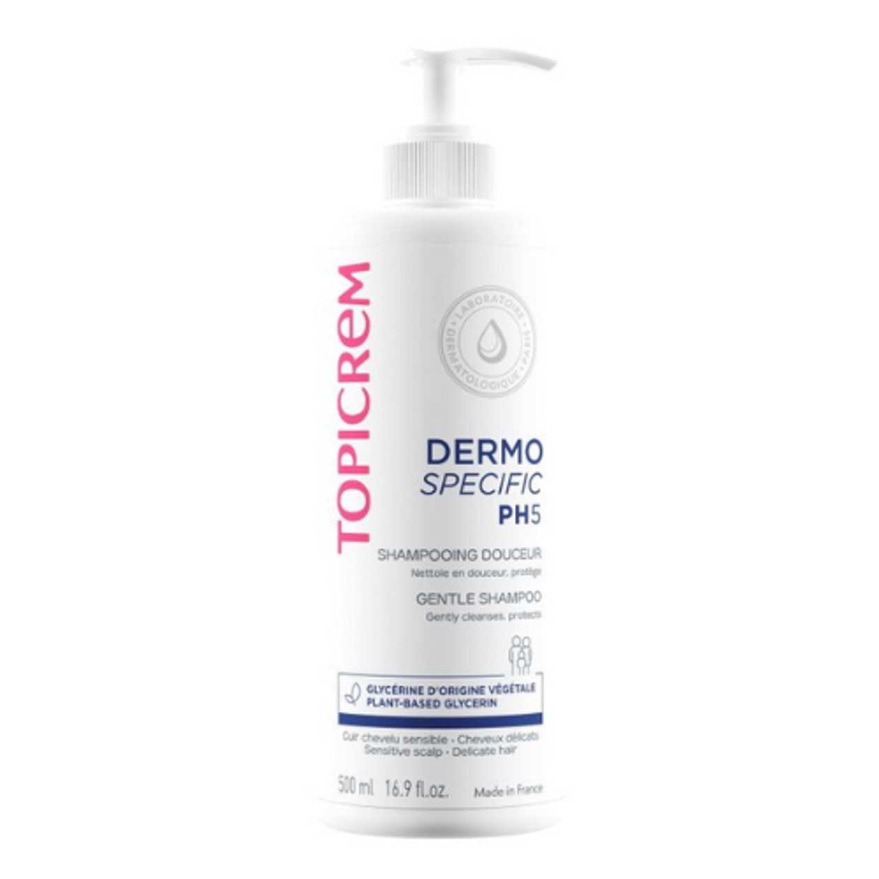TopiCream - Soft PH5 Shampoo for All Hair Types 500ml 2323