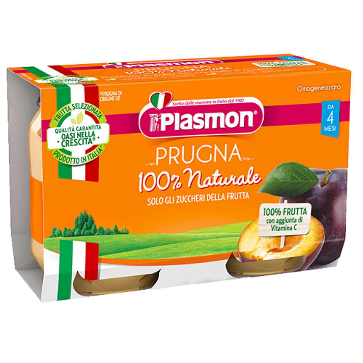 Plasmon - Plum Fruit Puree /6 months+/ 80g 1046 #2