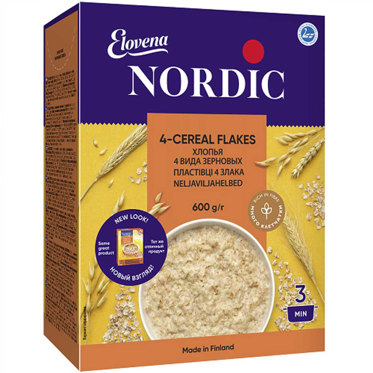 Nordic - Porridge with 4 Types of Grains /8 Months+/ 500g 05770/0727