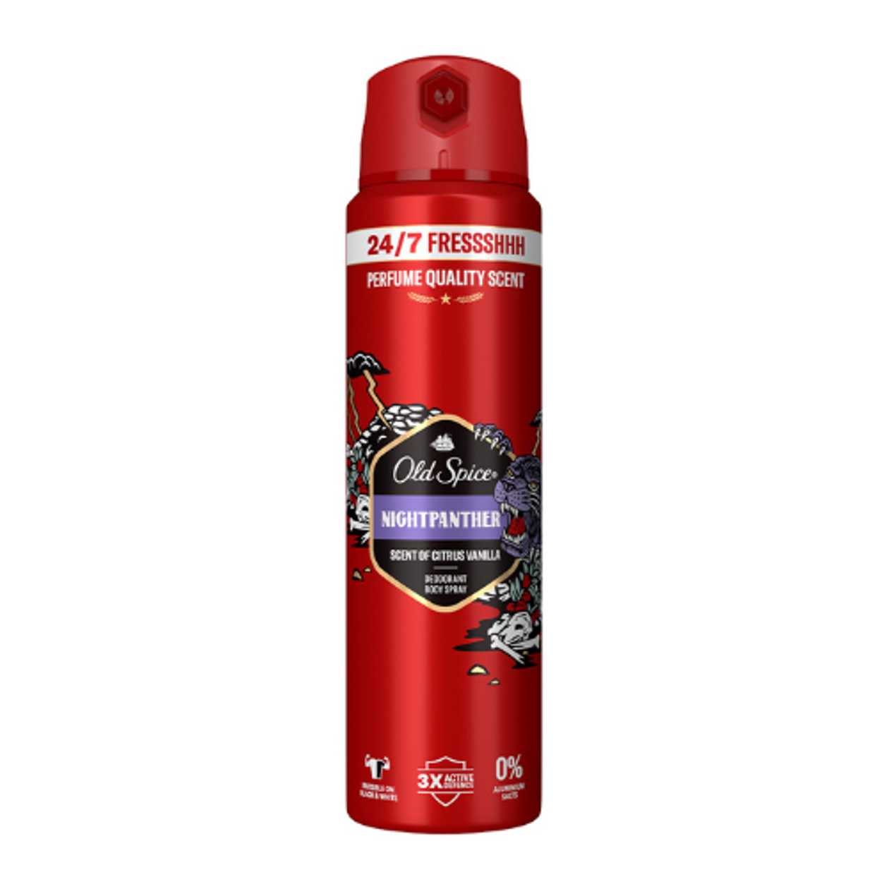 Old Spice - Men's Deodorant Spray Night Panther 150ml 7291/5861