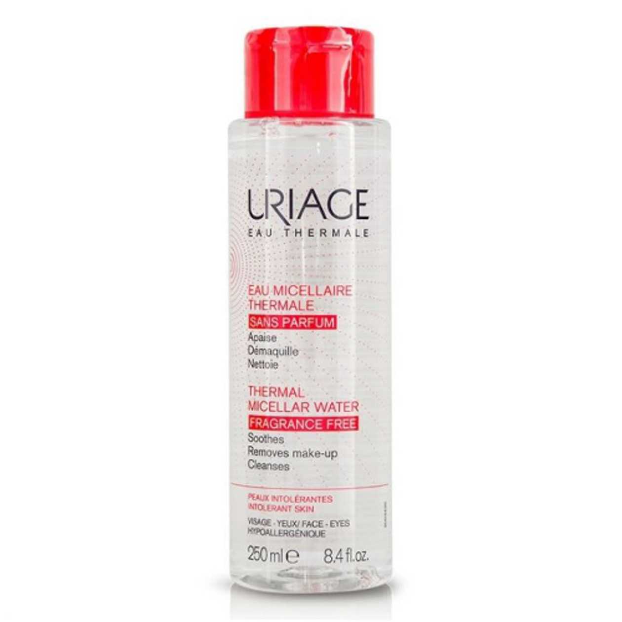 Uriage - Micellar Water for Face/Decollete/Eyes, No Rinse, Sensitive Skin 250ml 4599/9327