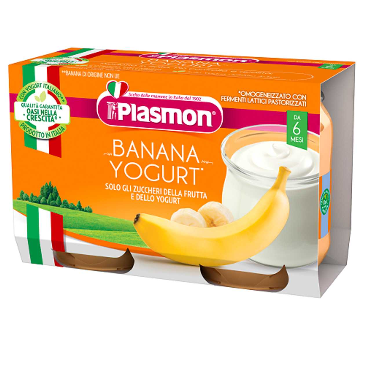 Plasmon - Banana Yogurt /6m+/ 120g 5056 #2