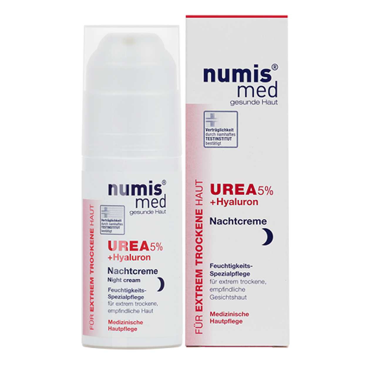 Numis Med - Urea Face Cream with Hyaluronic Acid Night 5% 50ml 2039/9144/1090/9446