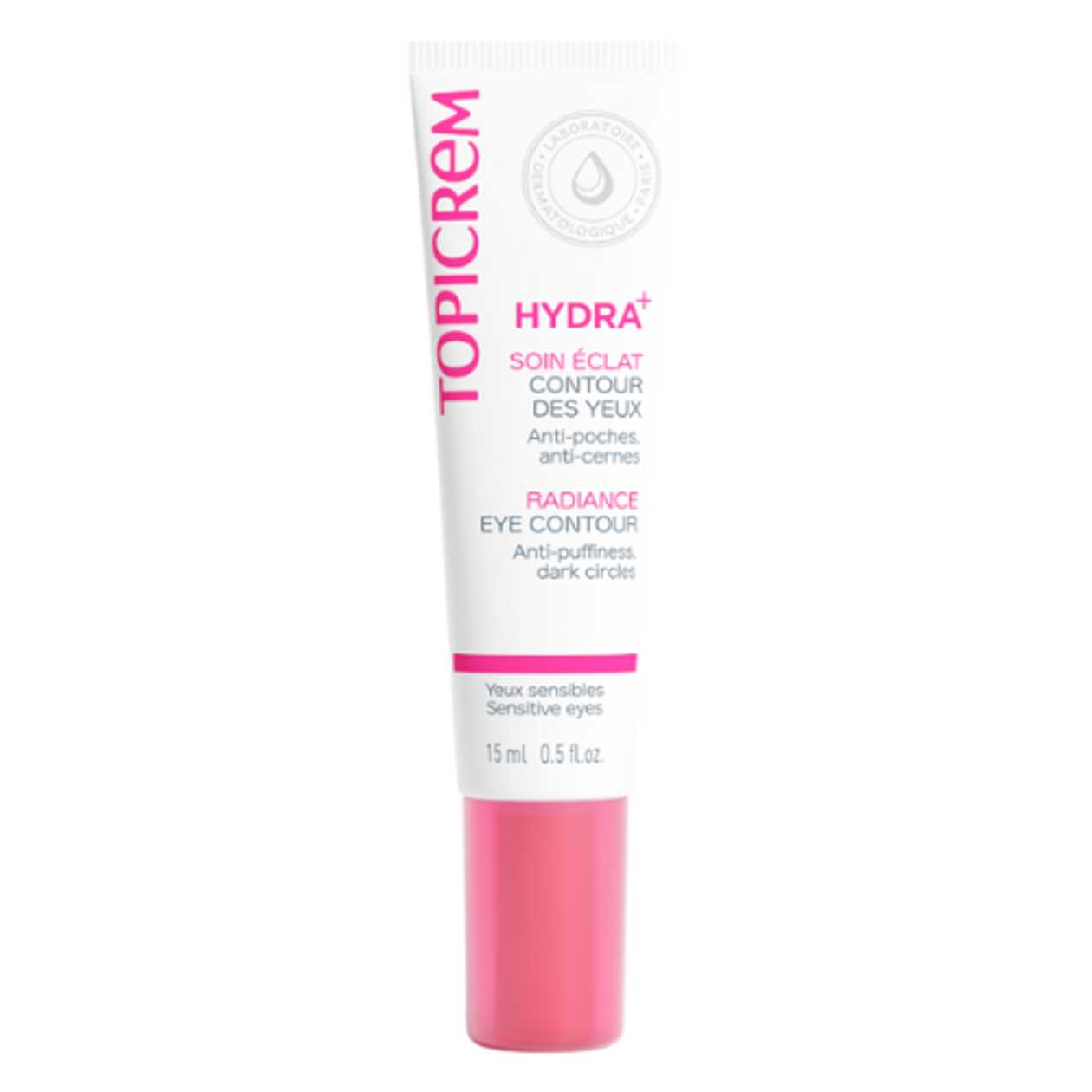 Topicreme - Eye Cream-Gel Moisturizer 24h/Dark Circles/Anti-Puffiness Sensitive Skin 15ml 3993